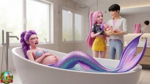 Спасаем беременную русалку Руми из секретной лаборатории  KPOP Demon Hunter