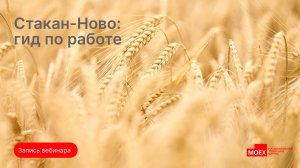 Вебинар «Стакан Ново: гид по работе»