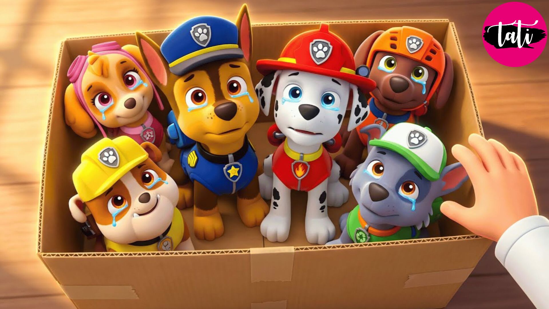 Щенячий патруль и Маршалл. Залипательное видео. Мультфильм для детей и малышей. Анимация 165 смотреть онлайн