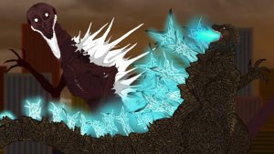 Годзилла кровавая баня vs Годзилла минус один | Анимация