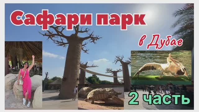 Safari-village (сафари-тур) в Дубайском сафари парке, часть 2