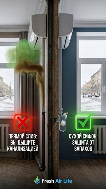 Почему кондиционер пахнет канализацией!? как избавиться от запаха? смотреть онлайн