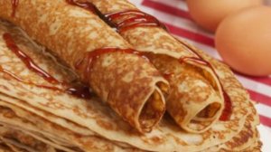 Кружевные блины на Масленицу