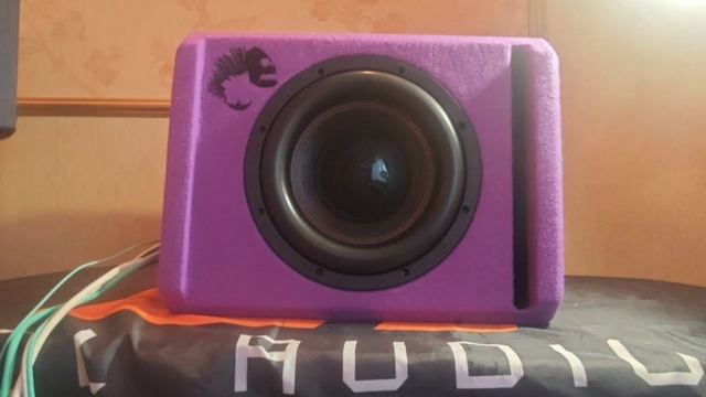 Обзор на активный сабвуфер  DL AUDIO Piranha 10A Purple V.2