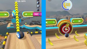 Going Balls  Super Speed run Gameplay New Update Level 2073 to 2076 Race Super bonus