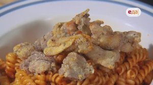 Паста «Аррабиата» и салат с нутом | Мир под соусом /5