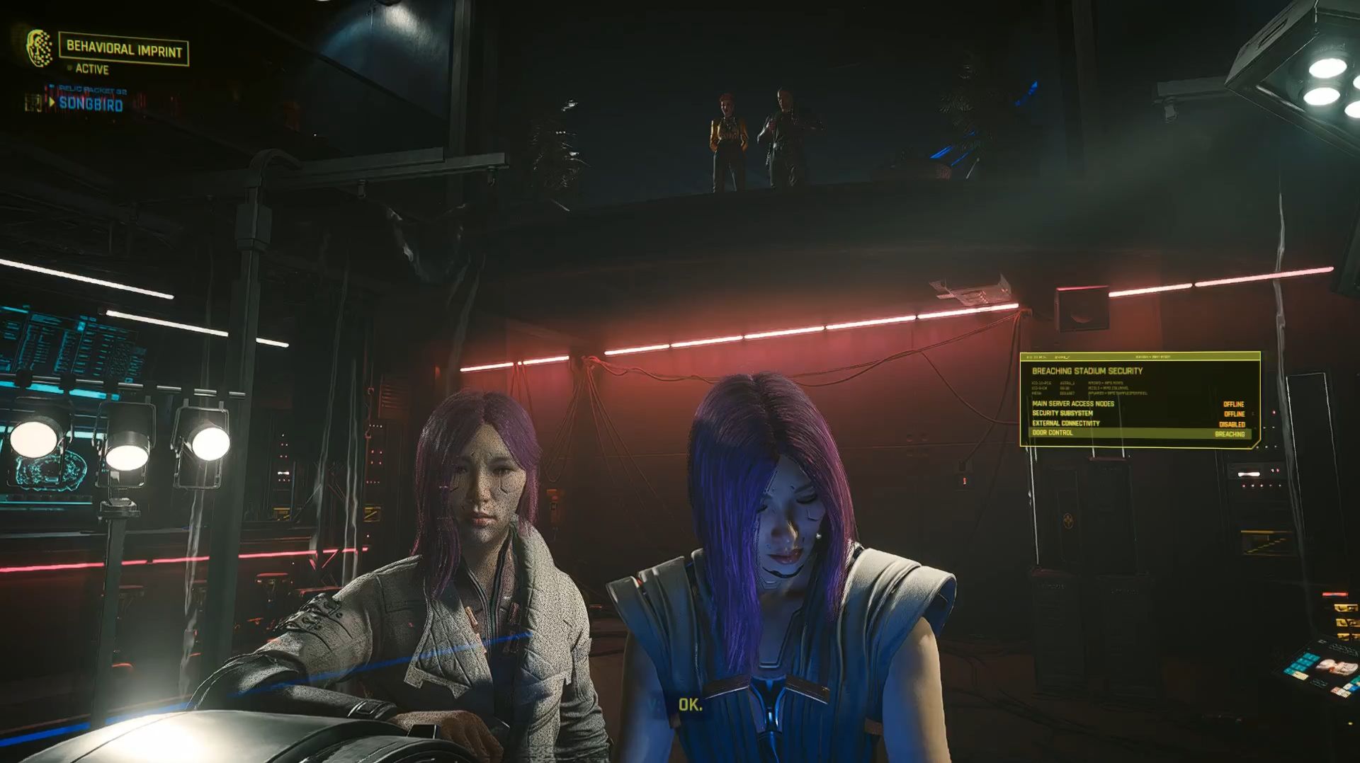 Cyberpunk 2077 - Escaping The Stadium With Songbird