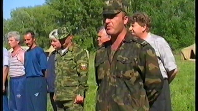военные сборы школьников ч1 Поспелиха   2003г