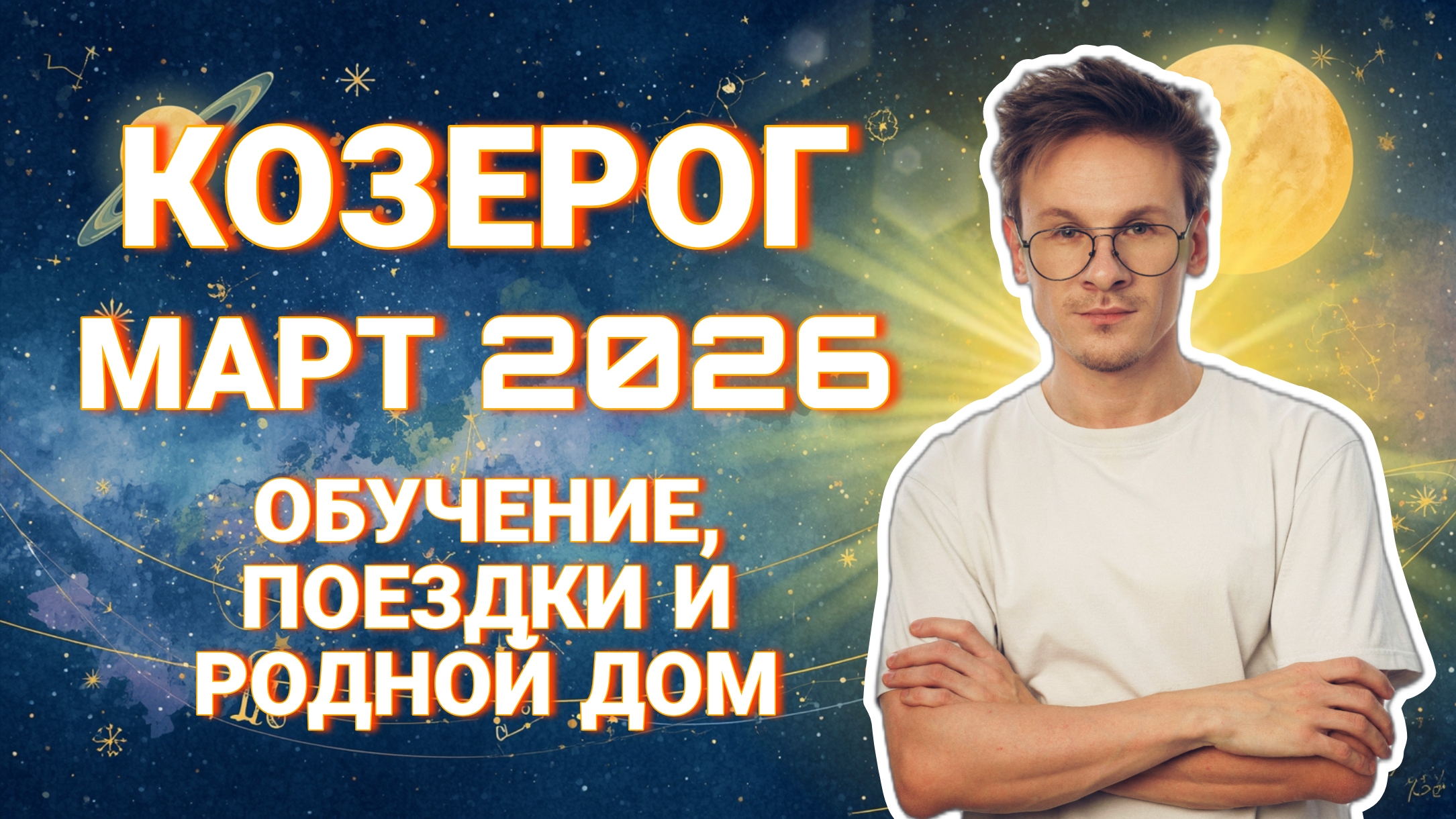 Козерог - гороскоп на Март 2026 года смотреть онлайн
