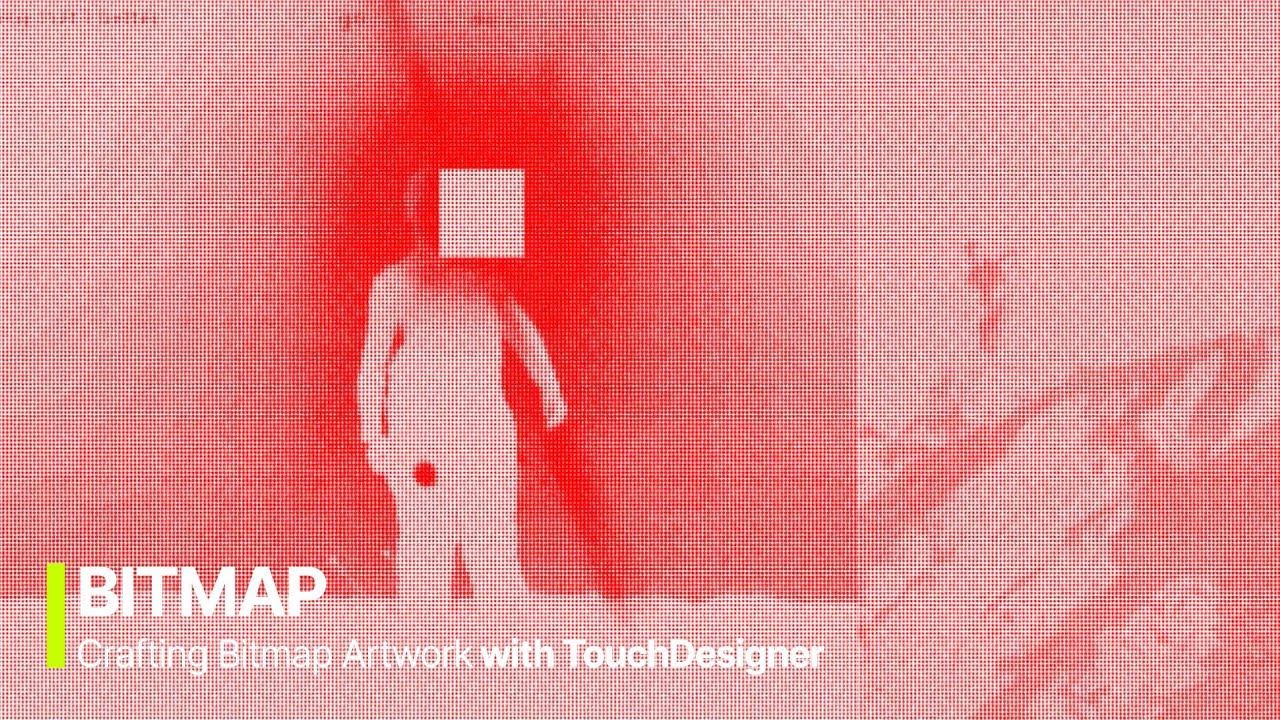 Reimagining Digital Texture: Crafting Bitmap Artwork [TOUCHDESIGNER TUTORIAL] смотреть онлайн