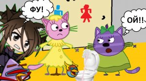 Три Кота и Angry Birds Space - Кеша-уборщик