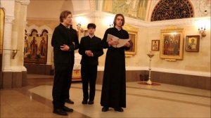Хор Троице-Сергиевой Лавры на Божественной литургии  29.01.2026 в Храме Христа Спасителя - 1