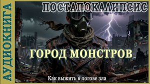Город монстров: как выжить в логове зла. Аудиокнига Постапокалипсис