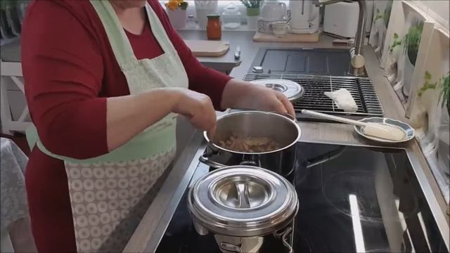 Вкусный Обед! Гречка с Соусом! Домашняя еда Кухня Рецепты #еда смотреть онлайн