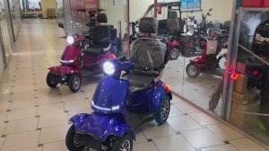 Обзор четырехколесного электроскутера для пожилых людей и маломобильных - Eco Koleso i7 Pro