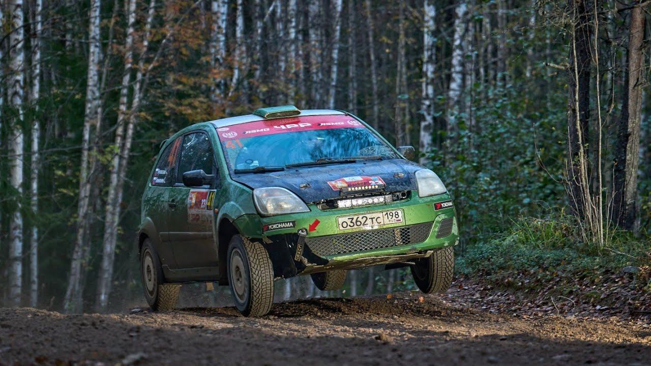 Ралли "Выборг 2023". СУ-4 "Кутузово". Жуковский А. - Пюннонен С.