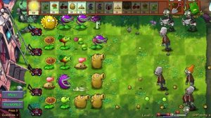 растения против зомби гибрид мод