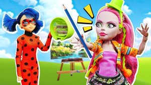 Леди Баг и Супер Кот на пленэре 🎨 | Крис разозлилась | Приключения для детей