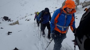 Группа Клуба 7 Вершин «Пять спартанцев» поднялась в штурмовой лагерь Берлин