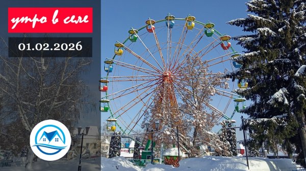 Утро в селе 01.02.2026