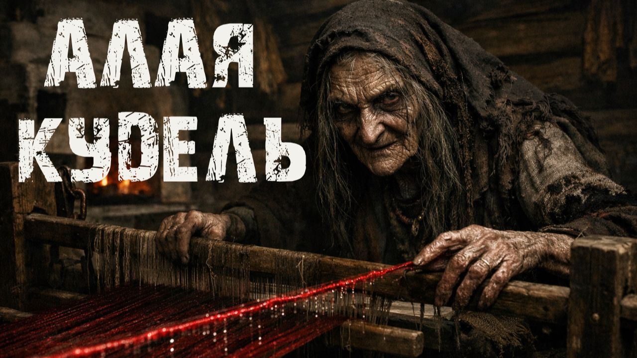 Алая кудель - НЕ ДОВЕРЯЙ СТАРУХЕ В ЛЕСУ! Страшные истории на ночь про лес. Мистика тайги