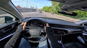 2018 Ауди А6 Авант / Audi A6 Avant C8 2.0d турбо АТ 204 л.с. | Тест драйв от первого лица | ВОРОН