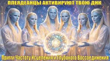 ПЛЕЯДЕАНЦЫ АКТИВИРУЮТ ТВОЮ ДНК 🌌 Прими Частоту Исцеления и Глубокого Воссоединения