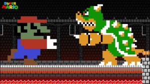 🧟Зомби Марио против Боузера! Кто победит?