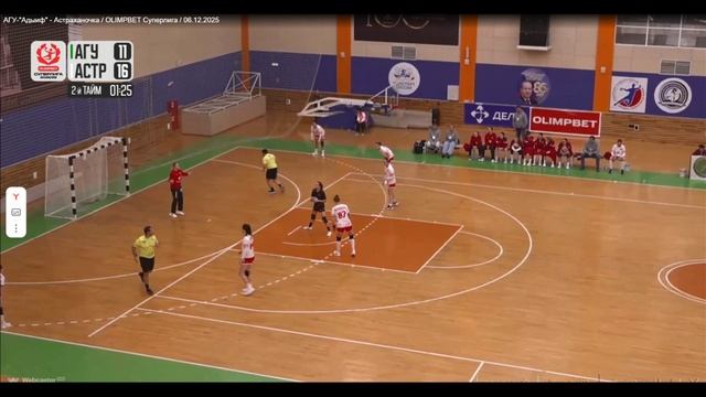 Броски Майкопа в игре Майкоп vs Астраханочка