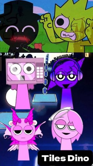 КТО ЛУЧШИЙ СПРУНКИ? уровень 114 - Мультики про Спрунке | МУЛЬТФИЛЬМЫ SPRUNKI в Tiles Hop