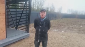 Отзыв о хозблоке с дровником (Москва)