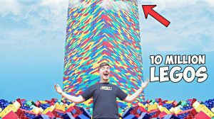 Я построил самую большую в мире башню из конструктора Lego. Мистер Бист