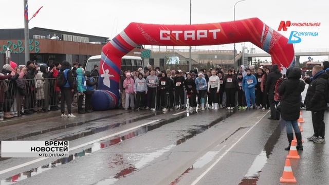 Порядка 1000 человек объединил традиционный пробег в честь Сталинградской победы в Волгограде смотреть онлайн