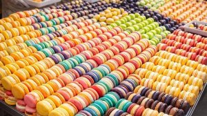 подборка производства макарон в Корее