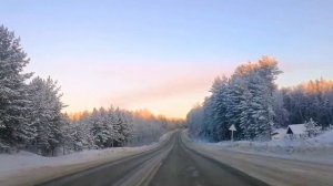 Зима в республике Коми