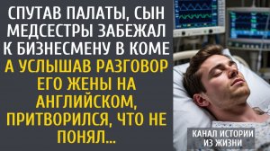 Истории из жизни: Спутав палаты, сын медсестры забежал к бизнесмену в коме… А услышав разговор жены…