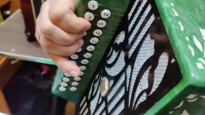 Калинка малинка на гармони По просьбе ученика  Как играть по нотам