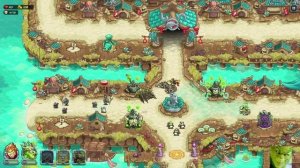 Kingdom Rush 5: Alliance [Безумец] → 32.Пещера Огненного Дракона  33.Остров Бури