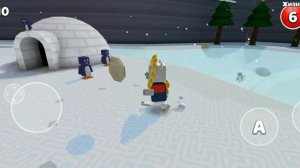 super bear adventure мы играем вдвоëм - Варя и Влад