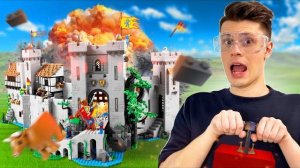 Я собрал и ВЗОРВАЛ армию LEGO [Рари Брик]