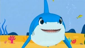 Акуленок учится считать от одного до десяти