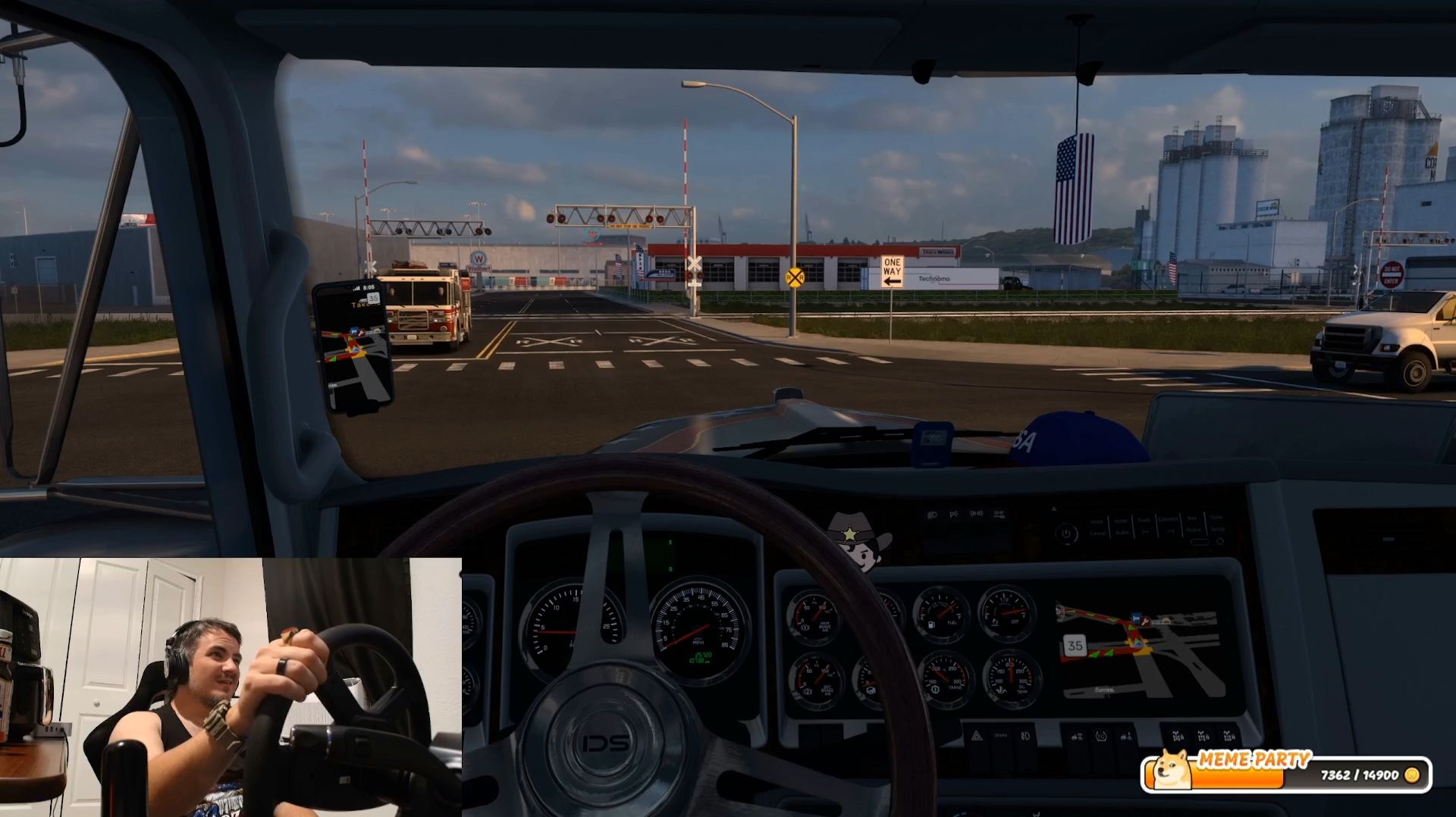 Maddyson - играет в American Truck Simulator #5 (1.02.26) смотреть онлайн