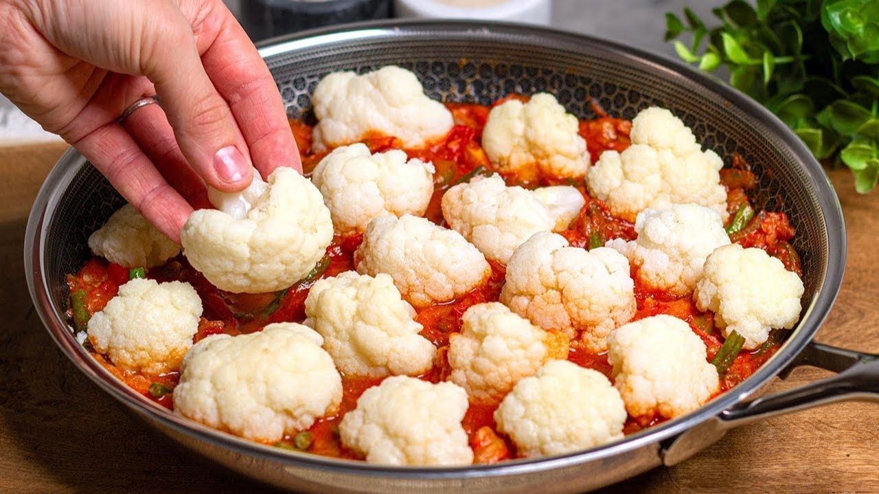 Дешево и просто! Не любила цветную капусту, пока не попробовала этот рецепт! смотреть онлайн