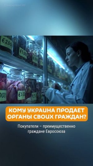 Как и кому власти Украины продает органы своих граждан?