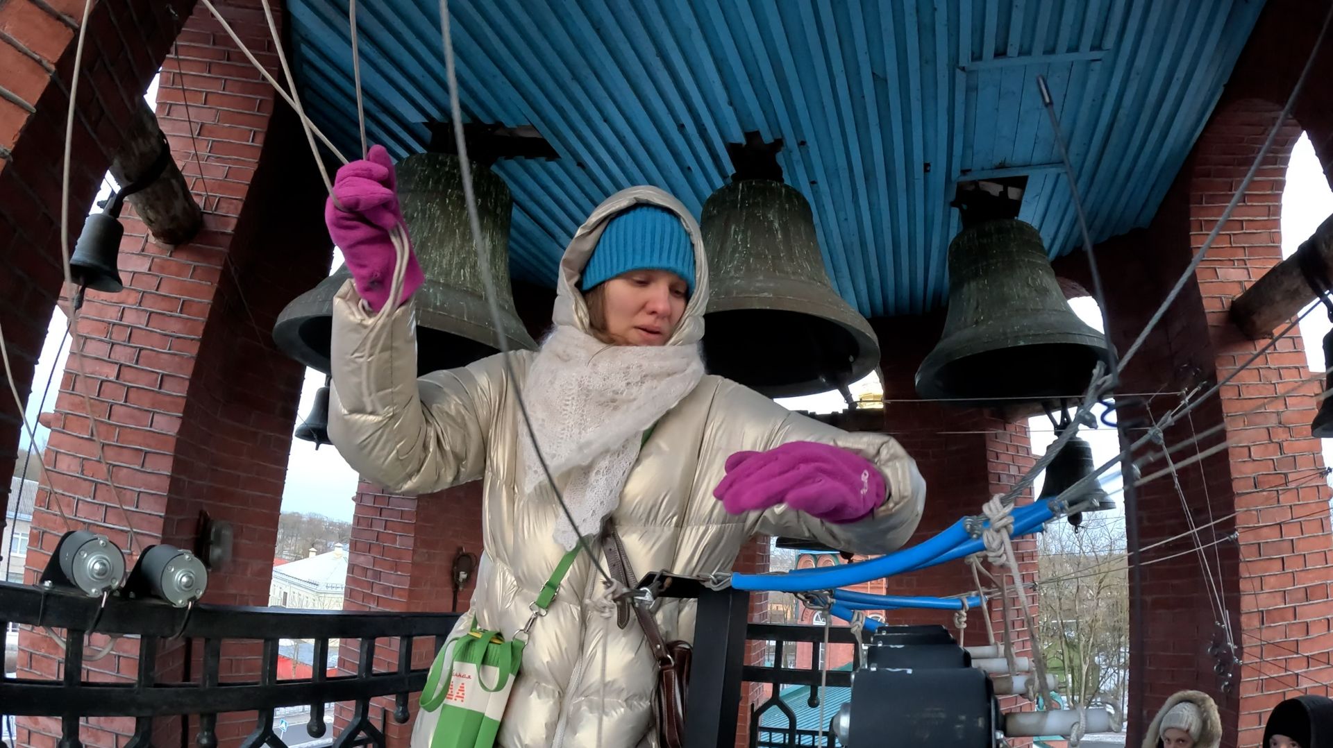 Колокольный звон, Елена Трим. Колокольня храма Александра Невского (Псков), 9.01.2025 Колокольный звон, Елена Трим. Колокольня храма Александра Невского (Псков), 9.01.2025
