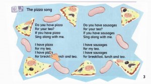 Pearson Excellent 1 Unit 07 The pizza song p 37