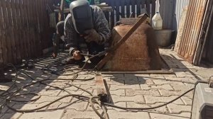 БАК В ОГОРОД, КАРКАС ПОД ВАННУ, ЗАМЕНА ГНИЛОГО ОТВОДА( ОТОПЛЕНИЕ)