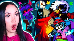 ФНФ ДАССТЕЙЛ ВСЕ СЕКРЕТНЫЕ ПЕСНИ и ГЛАВЫ !🌟 ПРОДОЛЖЕНИЕ МОД DUSTTALE FNF ➤ FRIDAY NIGHT DUSTIN' #2