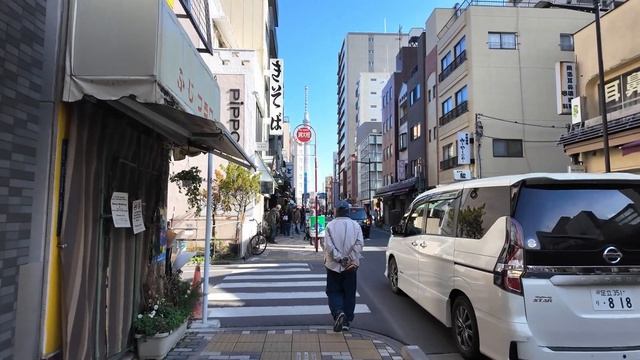 Старый Токио 🏯 Прогулка от Уэно до Асакусы Сэнсо-дзи Накэмисе и парк Сумида в полдень 🚶♂️✨ смотреть онлайн