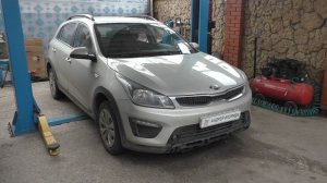 Устранение сильного грохота спереди при скорости больше 70км  на Kia Rio 1,6 Киа Рио 2020